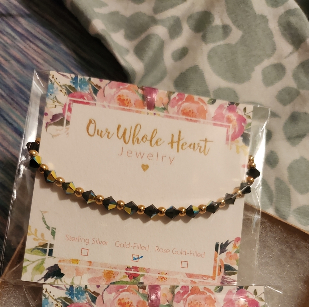 Gold filled beaded bracelets